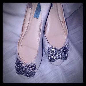 Betsy Johnson Blue flats